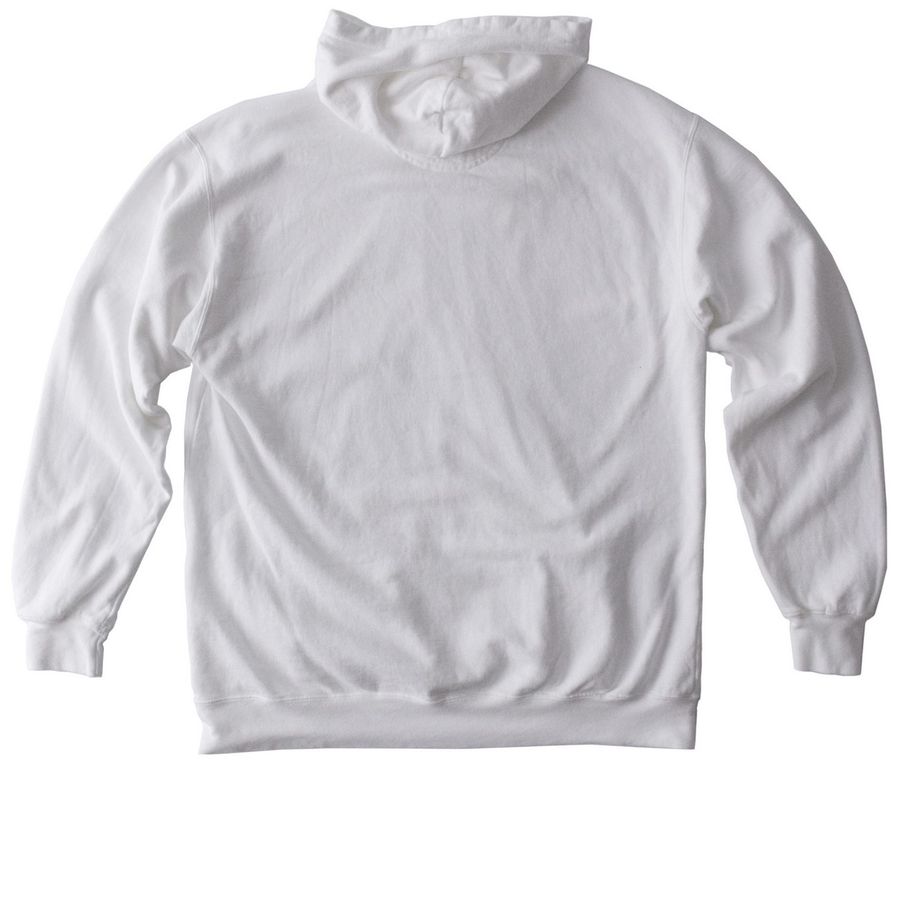 I have a disability and VOTE!, a White Comfort Colors Pullover Hoodie (back-view)