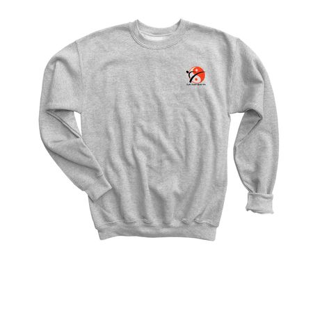 I Do Taekwondo, a Sport Grey Youth Crewneck Sweatshirt