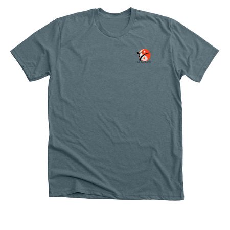 I Do Taekwondo, a Heather Slate Premium Unisex Tee