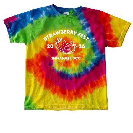 5th Annual Strawberry Fest, a Moondance Youth Tie Dye Tee