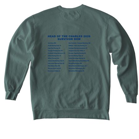 SRN HOCR26 Event Shirt, a Blue Spruce Comfort Colors Crewneck Sweatshirt