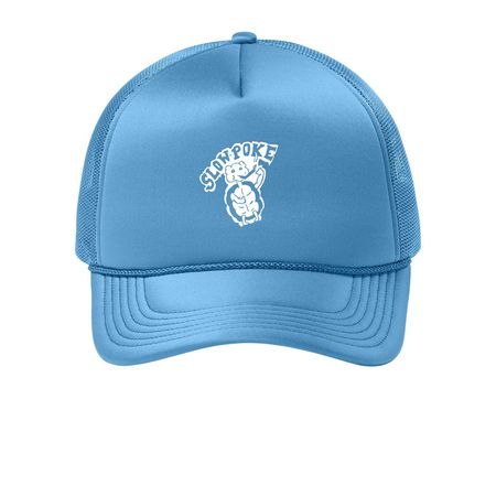 Slowdown, a Carolina Blue Printed Foam Trucker Hat