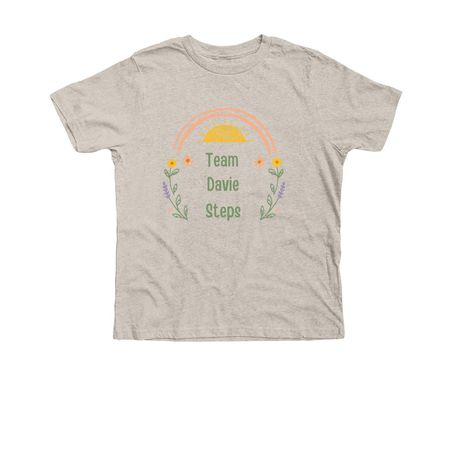 Team Davie Steps&nbsp;, a Heather Dust Premium Youth Tee