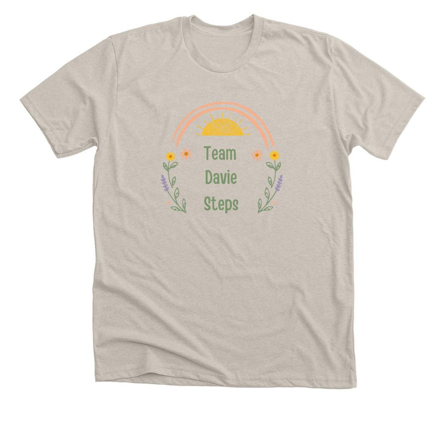Team Davie Steps&nbsp;, a Heather Dust Premium Unisex Tee