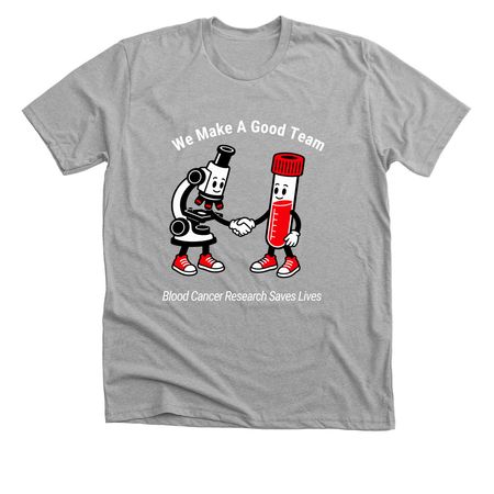 We Make A Good Team, a Athletic Heather Premium Unisex Tee