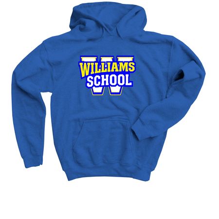Sweatshirts for All, a Royal Blue Youth Pullover Hoodie