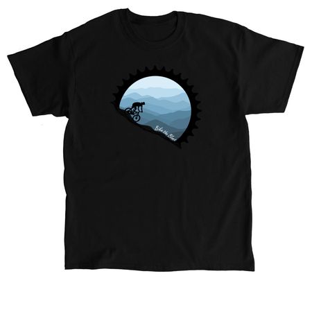 Bike the Blues, a Black Classic Unisex Tee