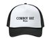 Lone Star Summit 2026: Cowboy Hat, Black, a White/ Deep Black Printed Foam Trucker Hat