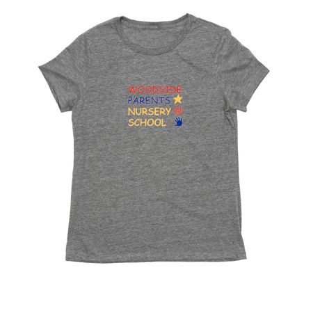 Adult T-shirts, a Aluminum Grey Allmade Eco Triblend Women?s Tee