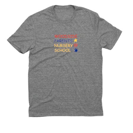 Adult T-shirts, a Aluminum Grey Allmade Eco Triblend Unisex Tee