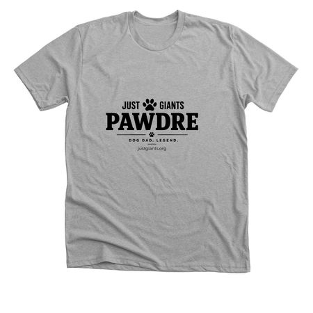 Pawdre, a Athletic Heather Premium Unisex Tee