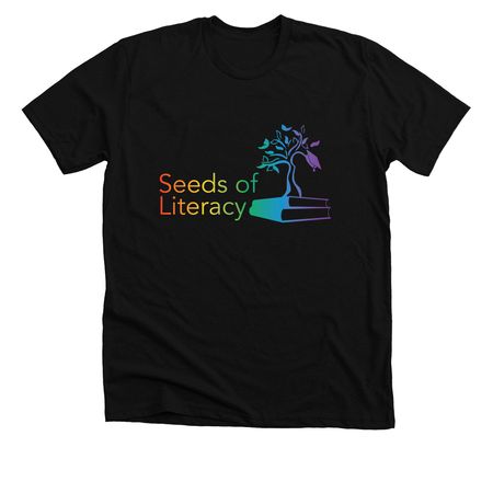 Seeds Pride Merch, a Solid Black Blend Premium Unisex Tee