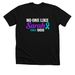 No One Like Sarah Design #2, a Solid Black Blend Premium Unisex Tee