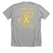 I Fight For... t-shirts and crewnecks, a Athletic Heather Premium Unisex Tee (back-view)