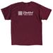 My Dad's Library Card, a Maroon Classic Unisex Tee (back-view)
