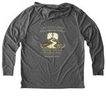 Let Your Light Shine: Guatemala Mission, a Aluminum Grey Allmade Eco Triblend Hoodie Tee (back-view)