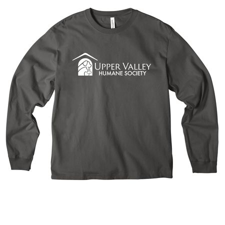 UVHS Team Swag, a Asphalt Unisex Heavyweight Long Sleeve Tee