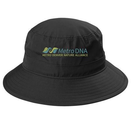 Metro DNA Hat Shop, a Black Printed UV Bucket Hat