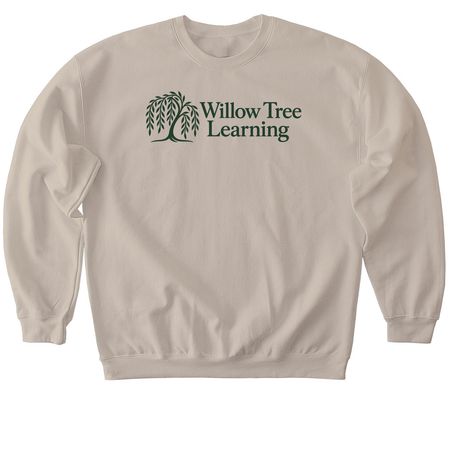 Willow Tree Learning, a Sand Softstyle Crewneck Sweatshirt