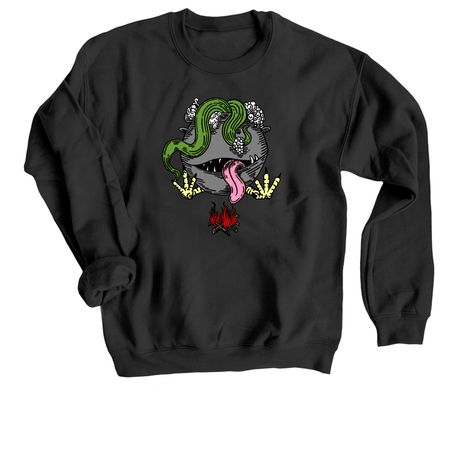 Bagagwa Shirts!, a Black Crewneck Sweatshirt