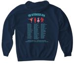 Nutcracker 2026 Cast T-shirts, a Navy Gildan Softstyle Pullover Hoodie (back-view)
