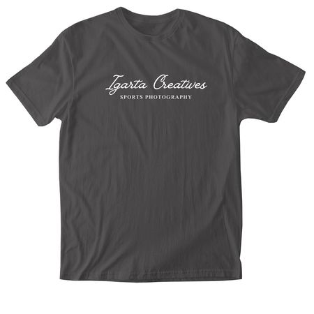 Keeping Women's Sports in Focus, a Charcoal Softstyle Cotton Tee