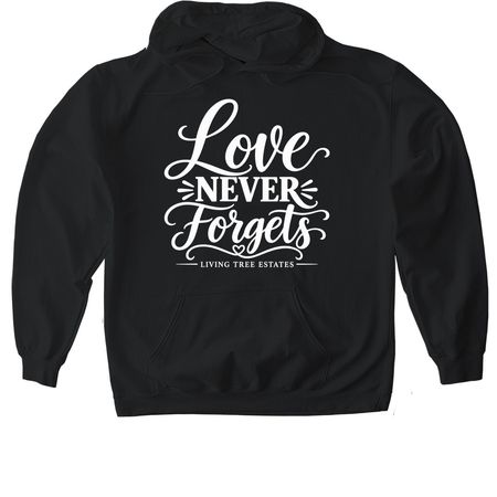 Living Tree Estates, a Black Gildan Softstyle Pullover Hoodie