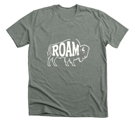 Roam, a Deep Heather Premium Unisex Tee