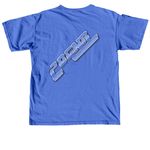 P.U.S.H., a Flo Blue Comfort Colors Unisex Tee (back-view)
