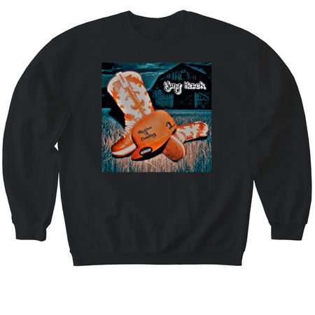 R&C2 Merch, a Black Softstyle Crewneck Sweatshirt