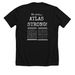 GMSP: Atlas - Each Animal Counts, a Solid Black Blend Premium Unisex Tee (back-view)