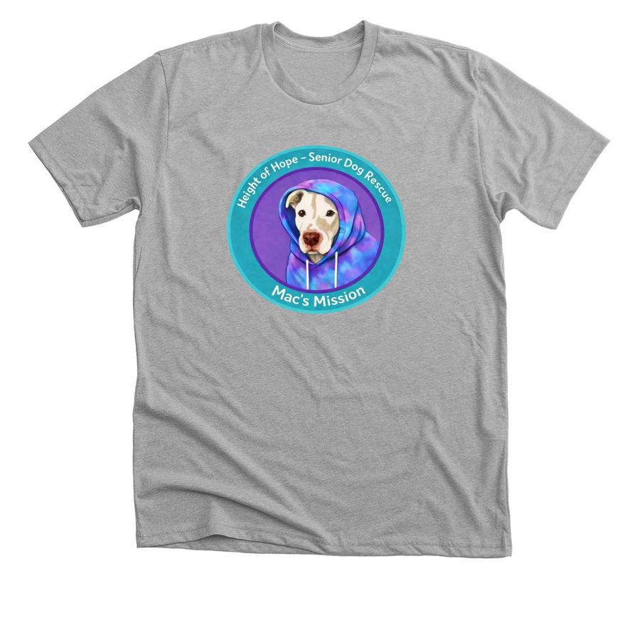 Height of Hope T-Shirts, a Athletic Heather Premium Unisex Tee