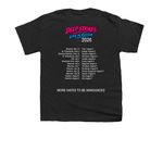 Ukraine: The Winners Tour, a Black Youth Unisex Tee (back-view)