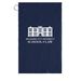 OCU LAW Golf Towel, a Navy Golf Towel