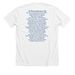 October Awareness Shirts Batch 28, a Solid White Blend Premium Unisex Tee (back-view)