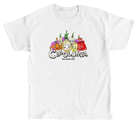 Mass Ballet presents Cipollina 2026, a White Classic Unisex Tee