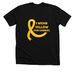 I Wear Yellow for Gabriel, a Solid Black Blend Premium Unisex Tee