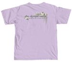 Turning Page, a Orchid Comfort Colors Unisex Tee (back-view)