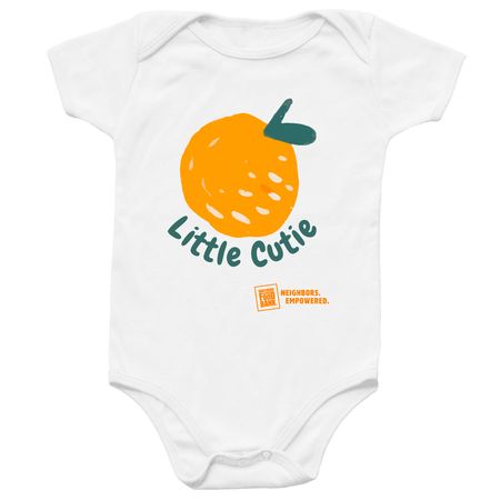 Little Cutie&nbsp;, a White Infant Onesie