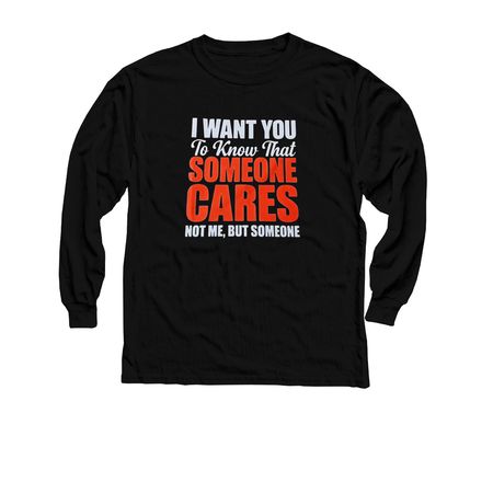 I want you&nbsp;, a Black Youth Long Sleeve Tee
