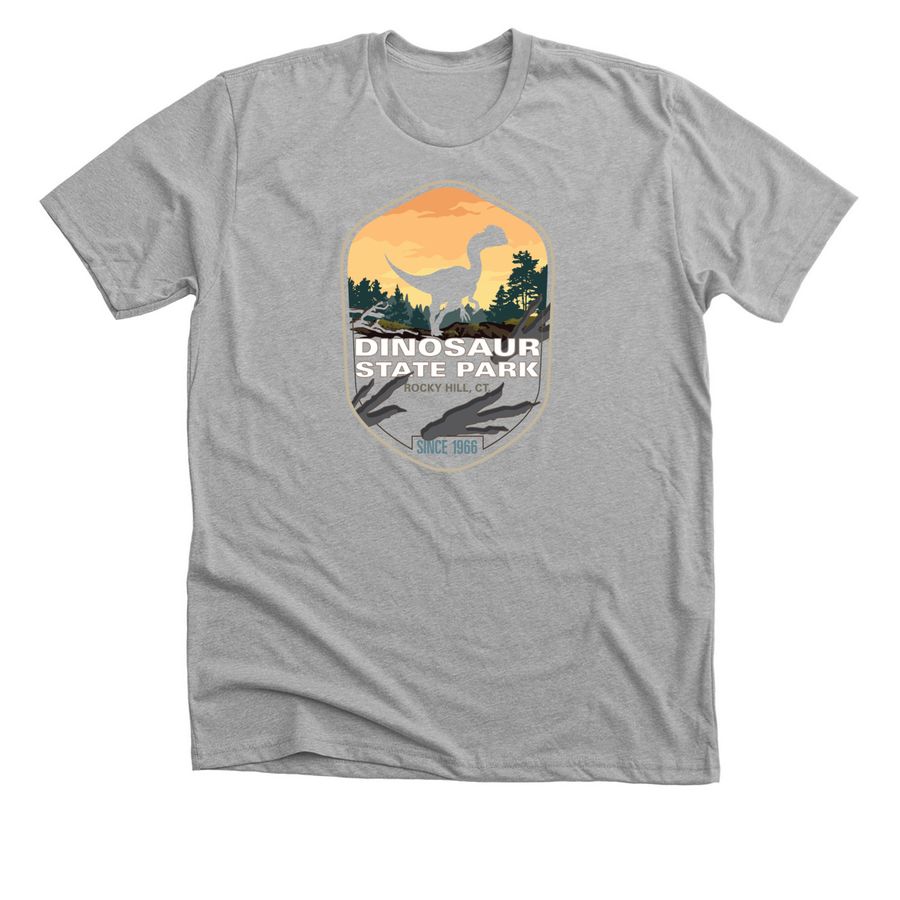 60 Years of tracking our History, a Athletic Heather Premium Unisex Tee