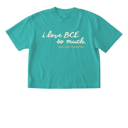 i love BCE Boxy Tee, a Chalky Mint Comfort Colors Boxy Tee