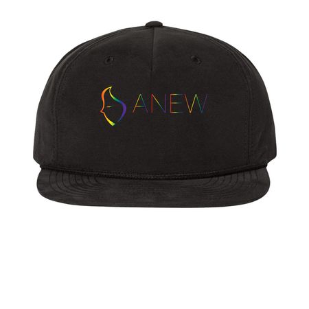 PRIDE hats, a Black Printed Umpqua Snapback Cap