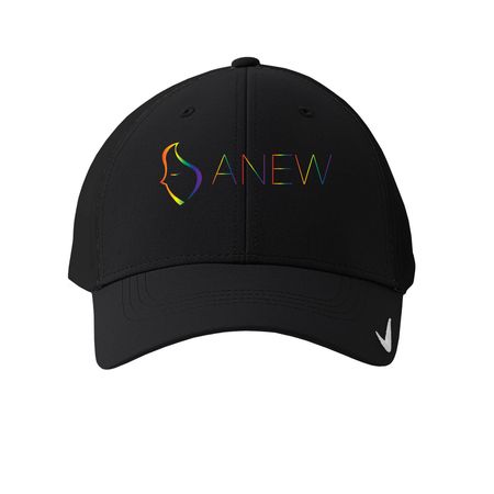 PRIDE hats, a Black Printed Nike Dri-FIT Legacy Performance Cap
