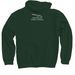 Save the Yaak Grizzlies&nbsp;, a Forest Green Pullover Hoodie (back-view)
