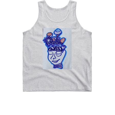 QuEeN, a Sport Grey Classic Unisex Tank Top