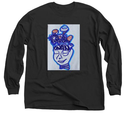 QuEeN, a Black Classic Long Sleeve Tee
