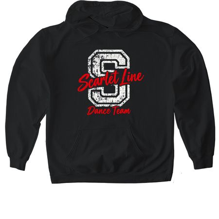 Scarlet Line Spirit Wear, a Black Gildan Softstyle Pullover Hoodie