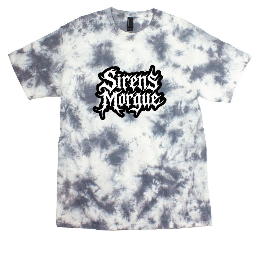 Sirens Morgue Taxidermy&nbsp;, a Grey Crystal Tie Dye Tee