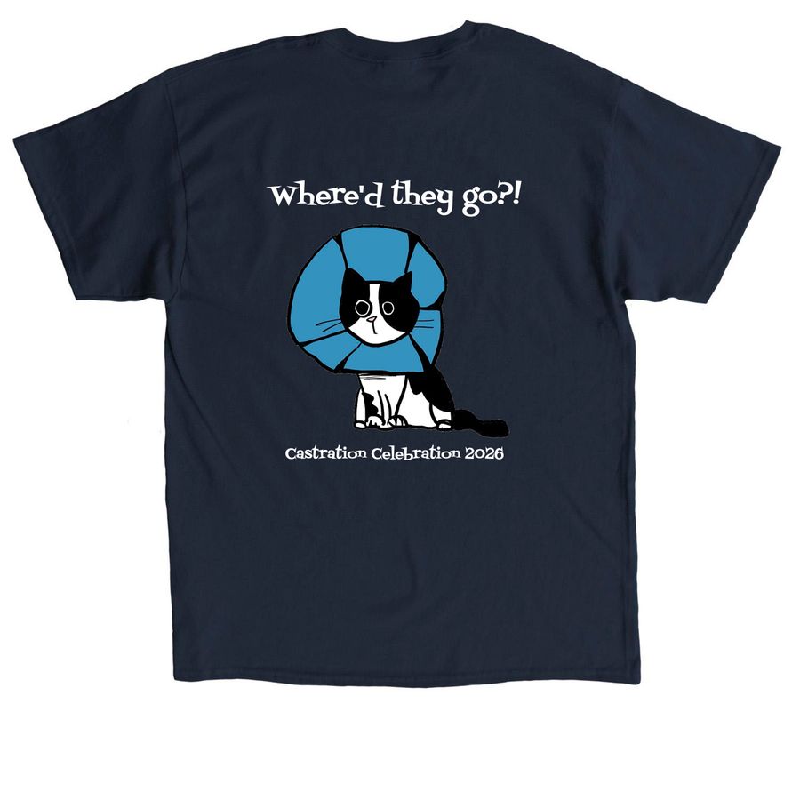 Castration Celebration 2026, a Navy Classic Unisex Tee